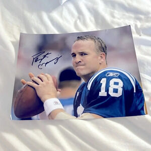 - Peyton Manning Autographed 8x10 Photo